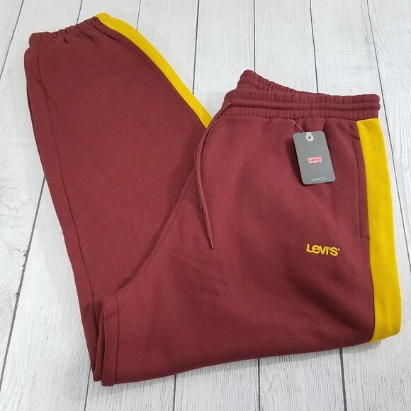 Levis University Fleece Jogger Sweatpants Mens Size XXL - Picture 1 of 8